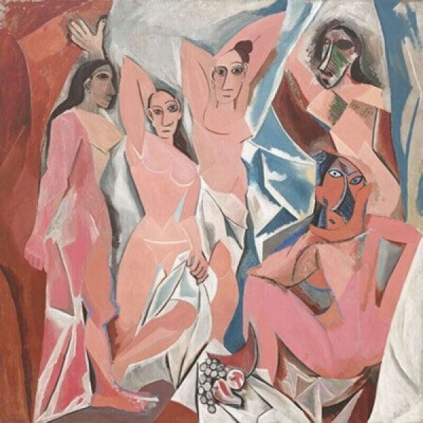 Młode damy z Awinionu, Pablo Picasso (500el.) - Sklep Art Puzzle
